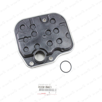 New Genuine Toyota Yaris Corolla Celica xA xB Strainer 35330-0W021 & O Ring Set