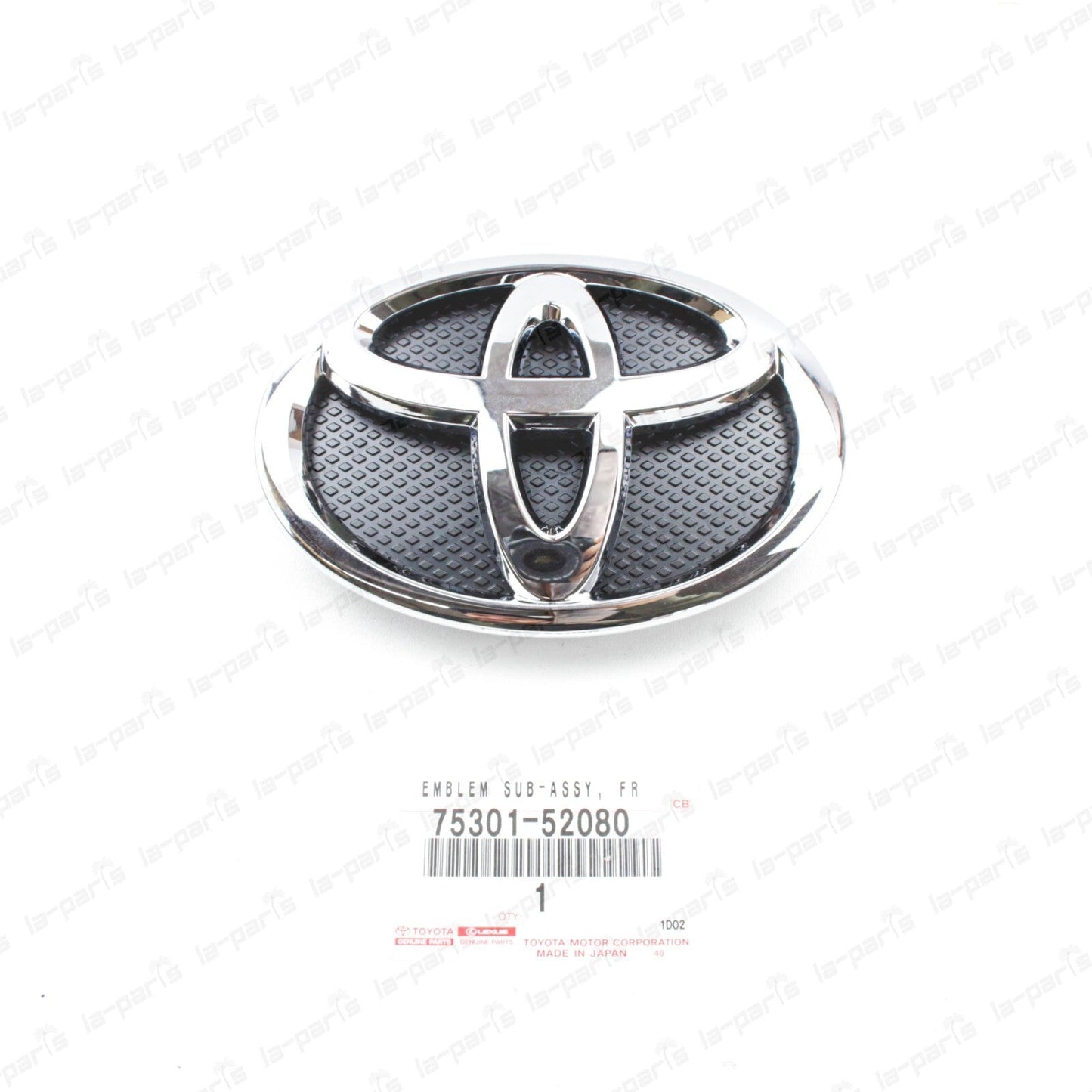New Genuine Toyota 2007-2012 Yaris Sedan Front Grille Emblem 75301-52080