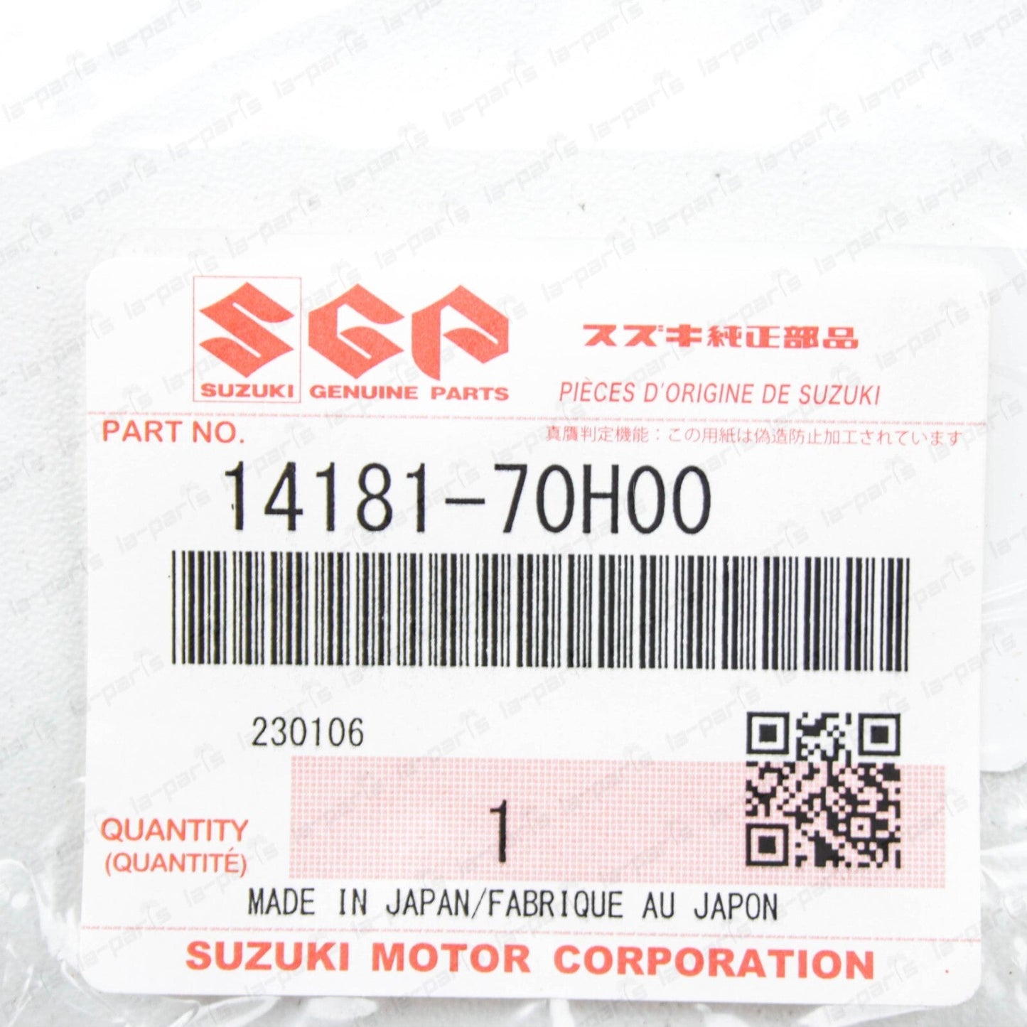 New Genuine Suzuki Grand Vitara SX4 Kizashi Exhaust Manifold Gasket 14181-70H00