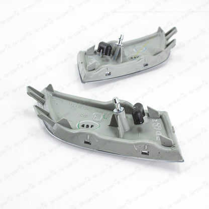 New Genuine OEM Toyota MR2 SW20 Front Clearance Lamp Right & Left Clear Lens Set