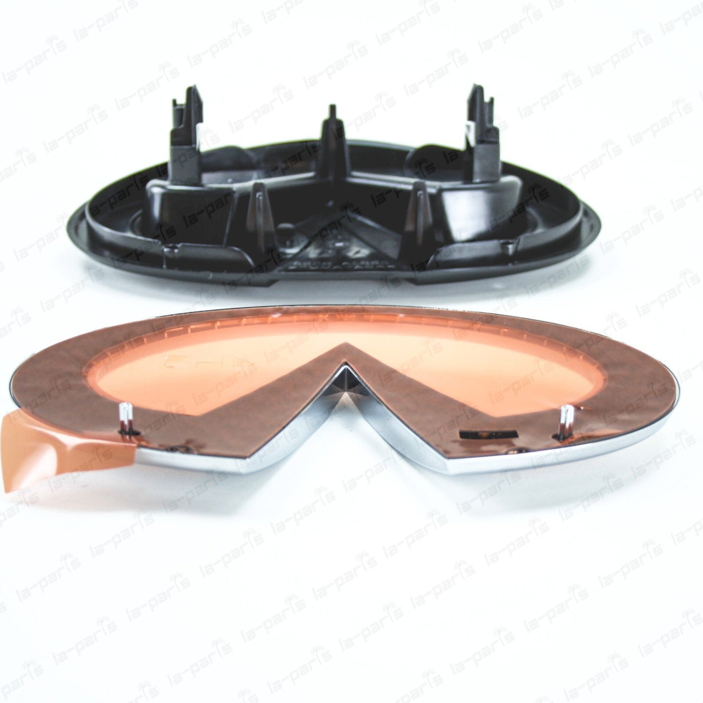 New Genuine Infiniti 2018-2022 Q50 Front Grille Emblem With Bracket Base SET