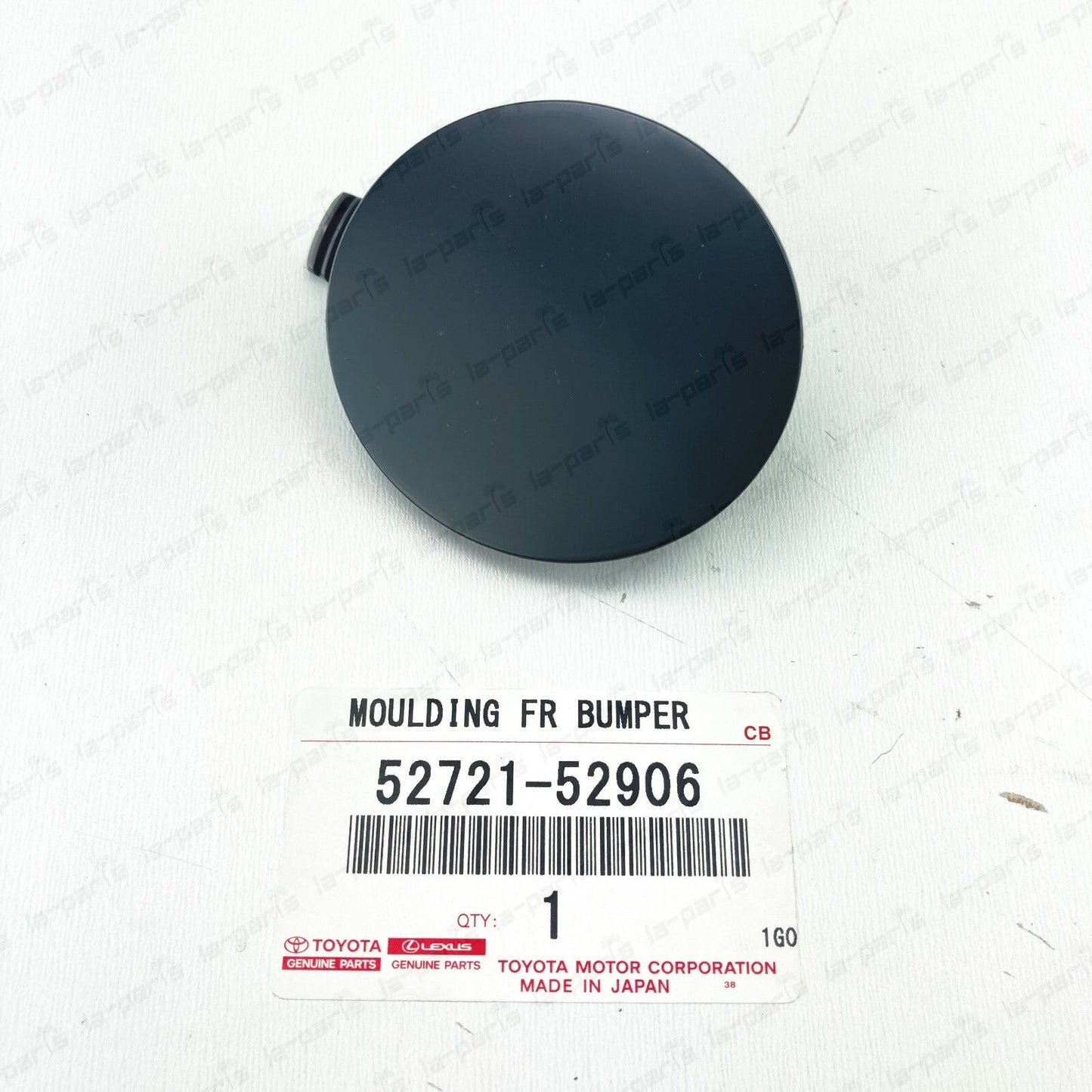 GENUINE TOYOTA 2007-2016 YARIS FRONT BUMPER TOW EYE CAP COVER 52721-52906