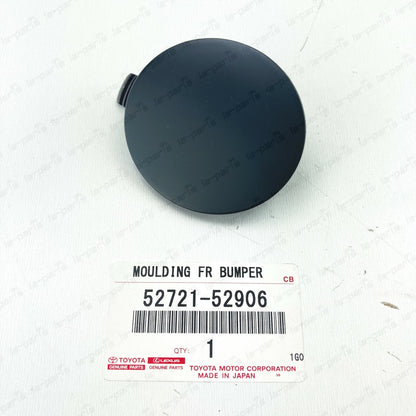GENUINE TOYOTA 2007-2016 YARIS FRONT BUMPER TOW EYE CAP COVER 52721-52906