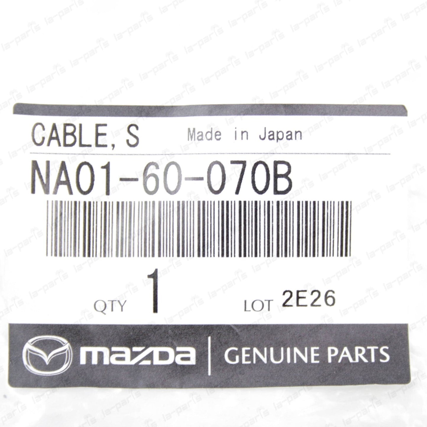 GENUINE MAZDA 1990-1997 MIATA SPEEDOMETER CABLE MANUAL TRANSMISSION NA01-60-070B