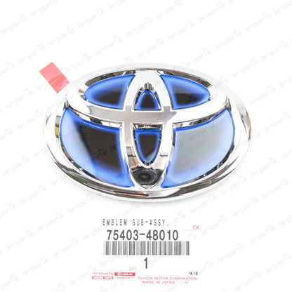 NEW GENUINE OEM TOYOTA CAMRY PRIUS C HIGHLANDER REAR TRUNK EMBLEM 75403-48010