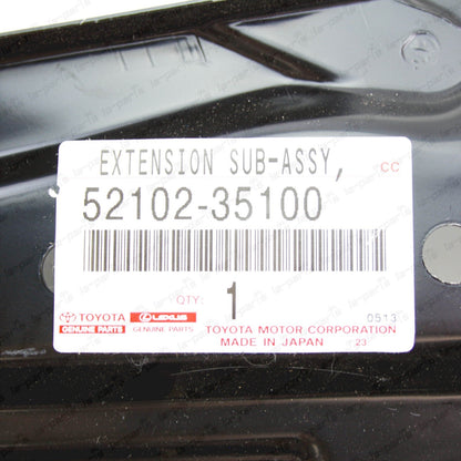 GENUINE TOYOTA 13-21 4RUNNER FRONT BUMPER COVER RETAINER MOUNTING BRACKET PAIR