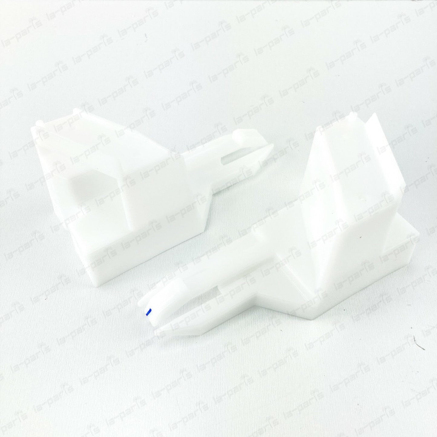 NEW GENUINE MITSUBISHI LANCER FRONT BUMPER RETAINERS SET OF 2 6400A852 6400A851