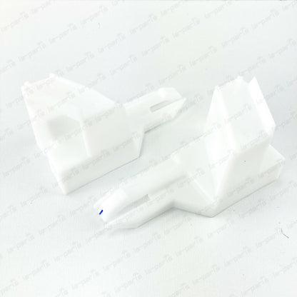 NEW GENUINE MITSUBISHI LANCER FRONT BUMPER RETAINERS SET OF 2 6400A852 6400A851