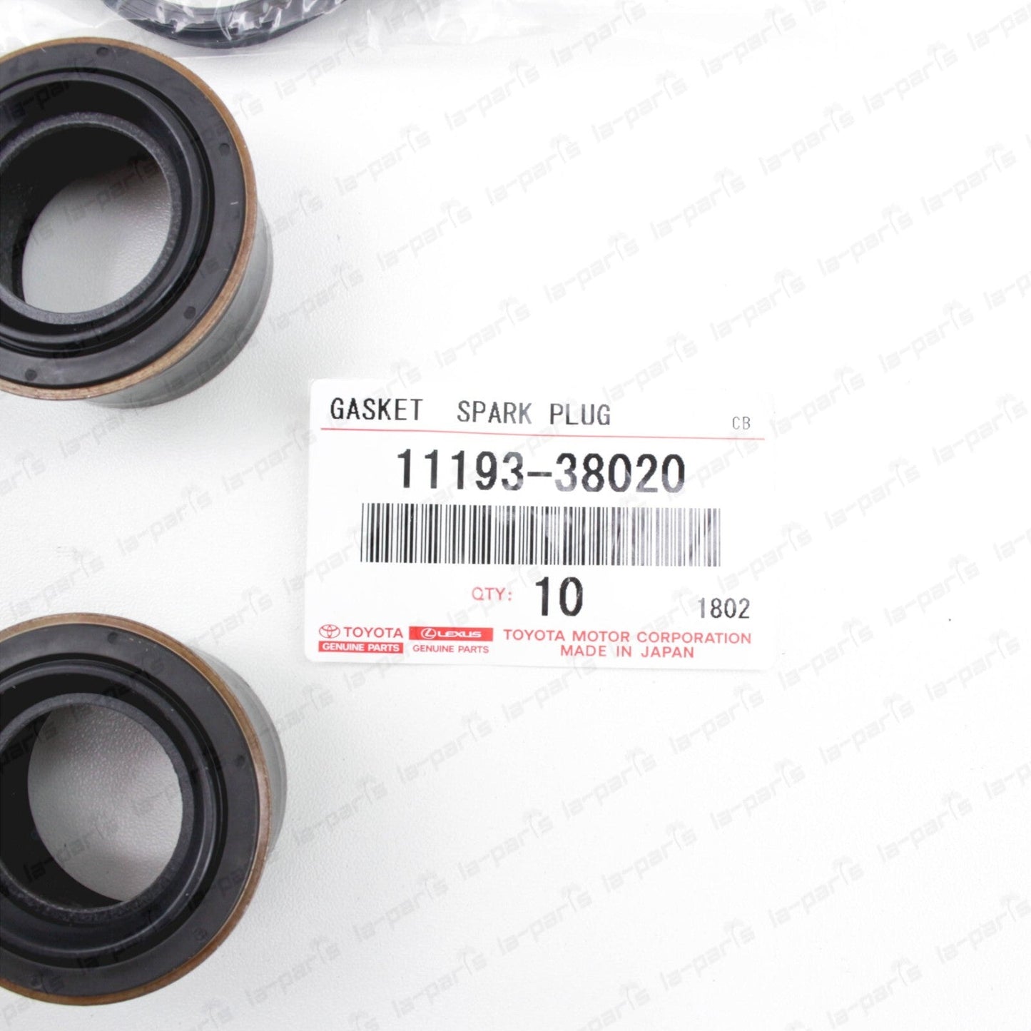 New Genuine Lexus 07-17 LS460 LS600h Valve Cover Gasket And Spark Plug Seal Set