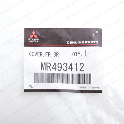 Genuine OEM Mitsubishi 02-07 Lancer Outlander FR RH Brake Dust Shield MR493412