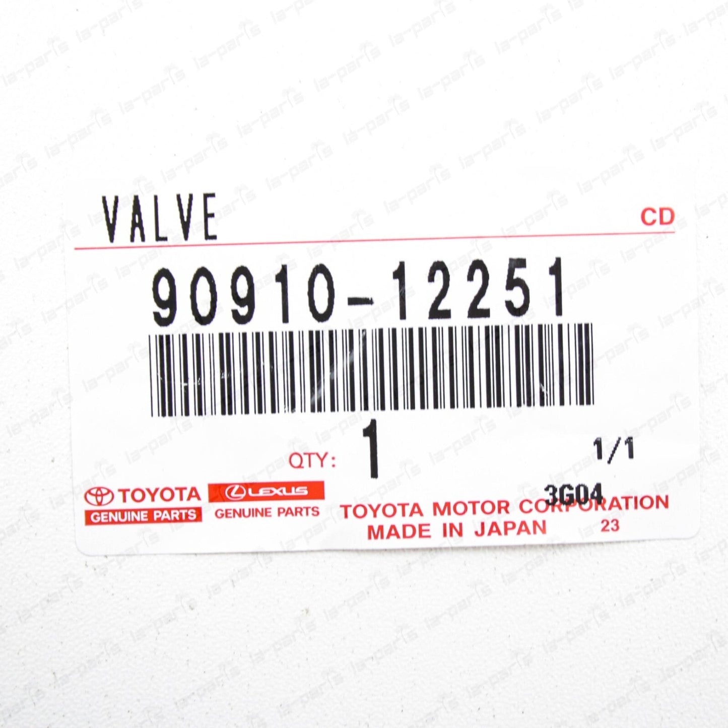 New Genuine OEM Toyota 01-04 Highlander Switch Vacuum Adjuster Valve 90910-12251