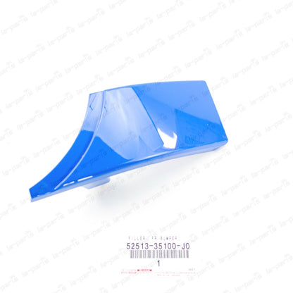 GENUINE TOYOTA FJ CRUISER BLUE FRONT BUMPER FILLER DRIVER SIDE 52513-35100-J0