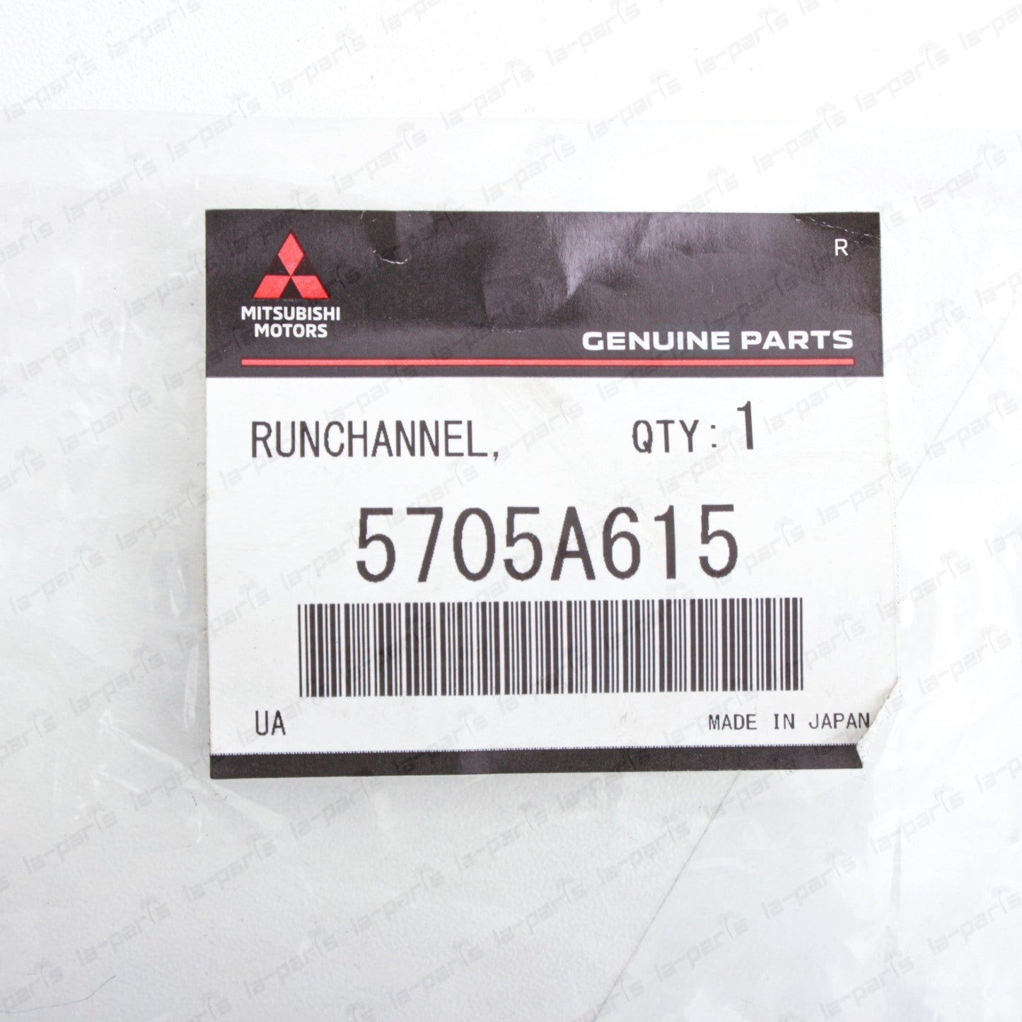 New Genuine OEM Mitsubishi 08-17 Lancer Front LH Door Glass Run Channel 5705A615