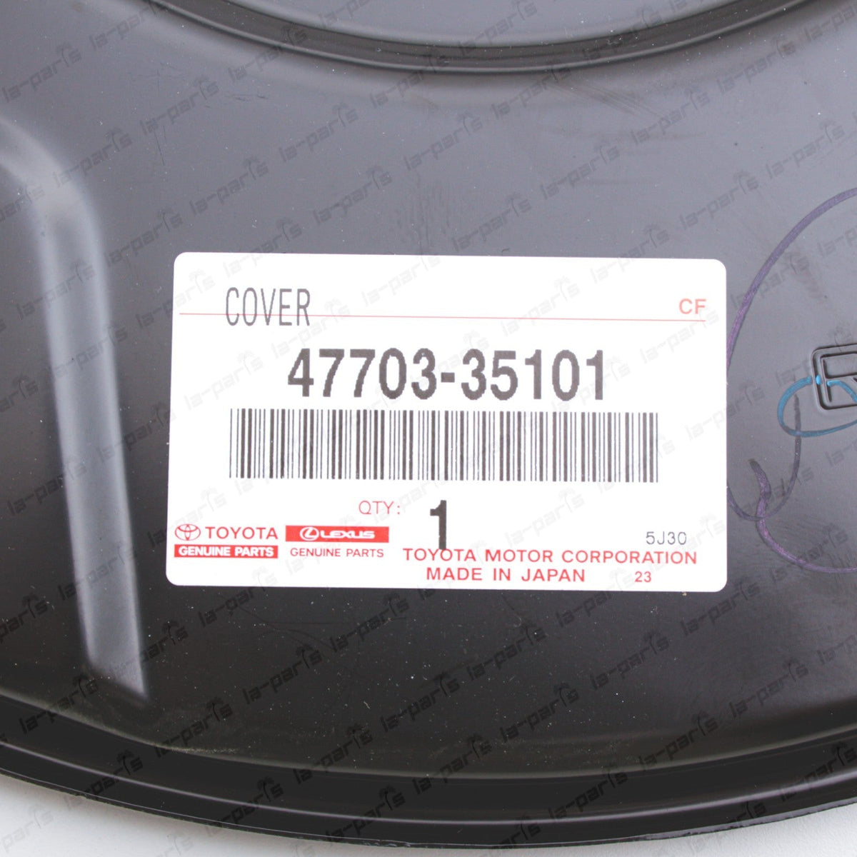 New Genuine OEM Toyota 96-02 4Runner Front RH Brake Dust Shield 47703-35101