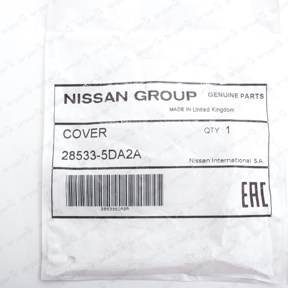 New Genuine OEM Infiniti 17-19 QX30 Inner Parking Sensor Cover 28533-5DA2A
