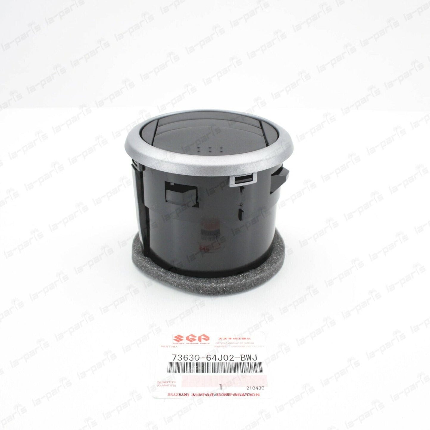 Genuine Suzuki 06-13 Grand Vitara Louver Side Vent Black/Gray 73630-64J02-Bwj