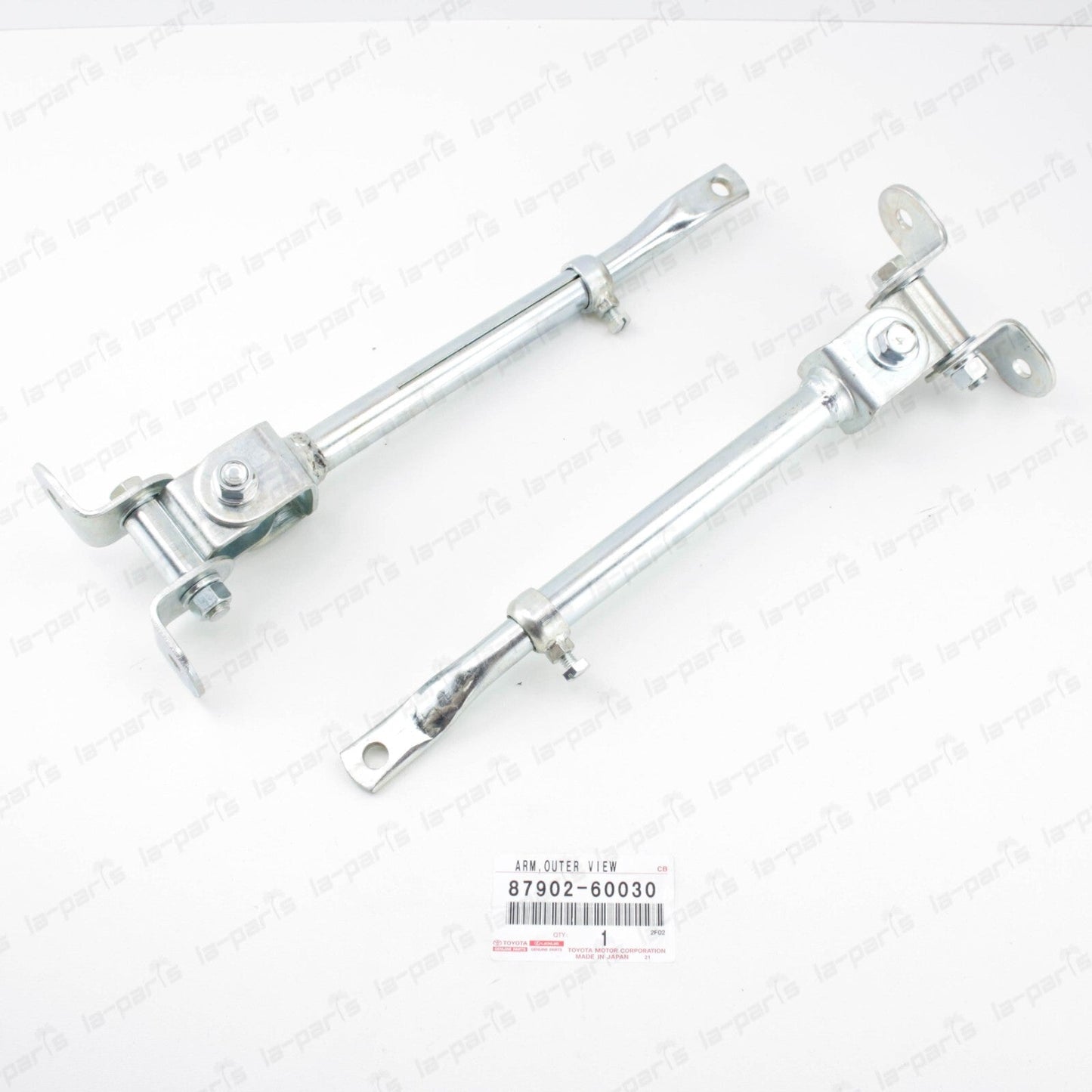 GENUINE TOYOTA 1958-1976 LAND CRUISER FJ40 FJ45 MIRROR ARM TELESCOPIC SET OF 2