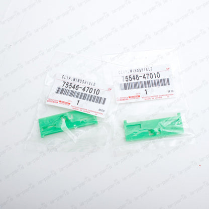 New Genuine Toyota 16-22 Prius Prius Prime Front Windshield Molding Kit w/clips