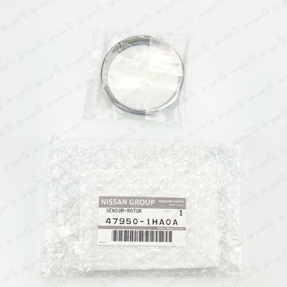 NEW GENUINE NISSAN ABS SENSOR-ROTOR ANTISKID REAR 47950-1HA0A