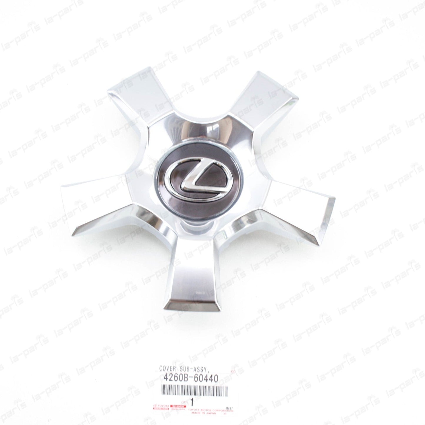 NEW GENUINE LEXUS 17-20 LX570 CHROME CENTER WHEEL RIM HUB CAP COVER 4260B-60440