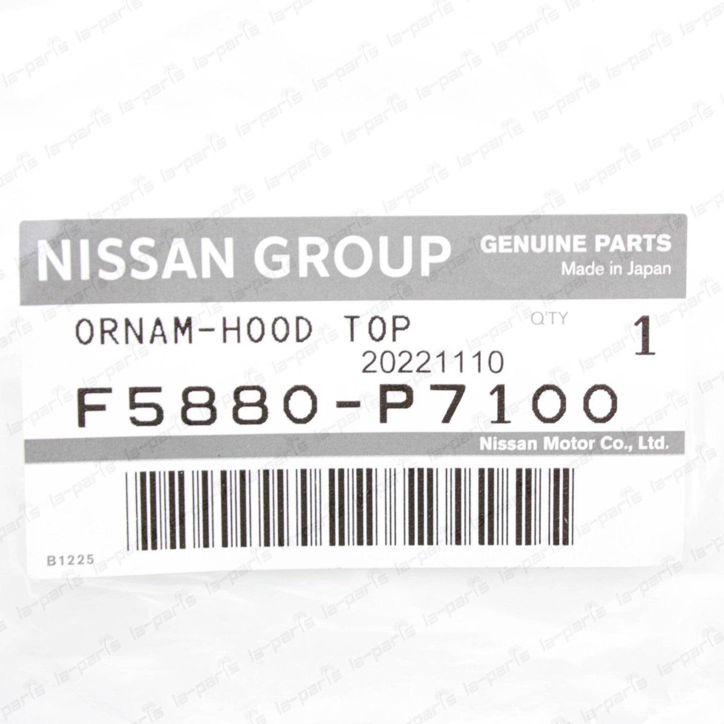 New Genuine Nissan 79-83 Datsun 280ZX S130 Front Hood Z Emblem Badge F5880-P7100