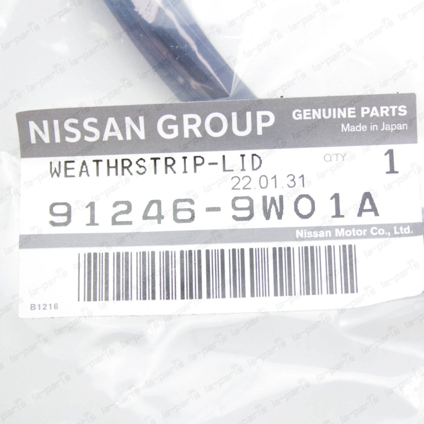NEW GENUINE NISSAN 04-07 MURANO SUNROOF MOULDING WEATHERSTRIP 91246-9W01A