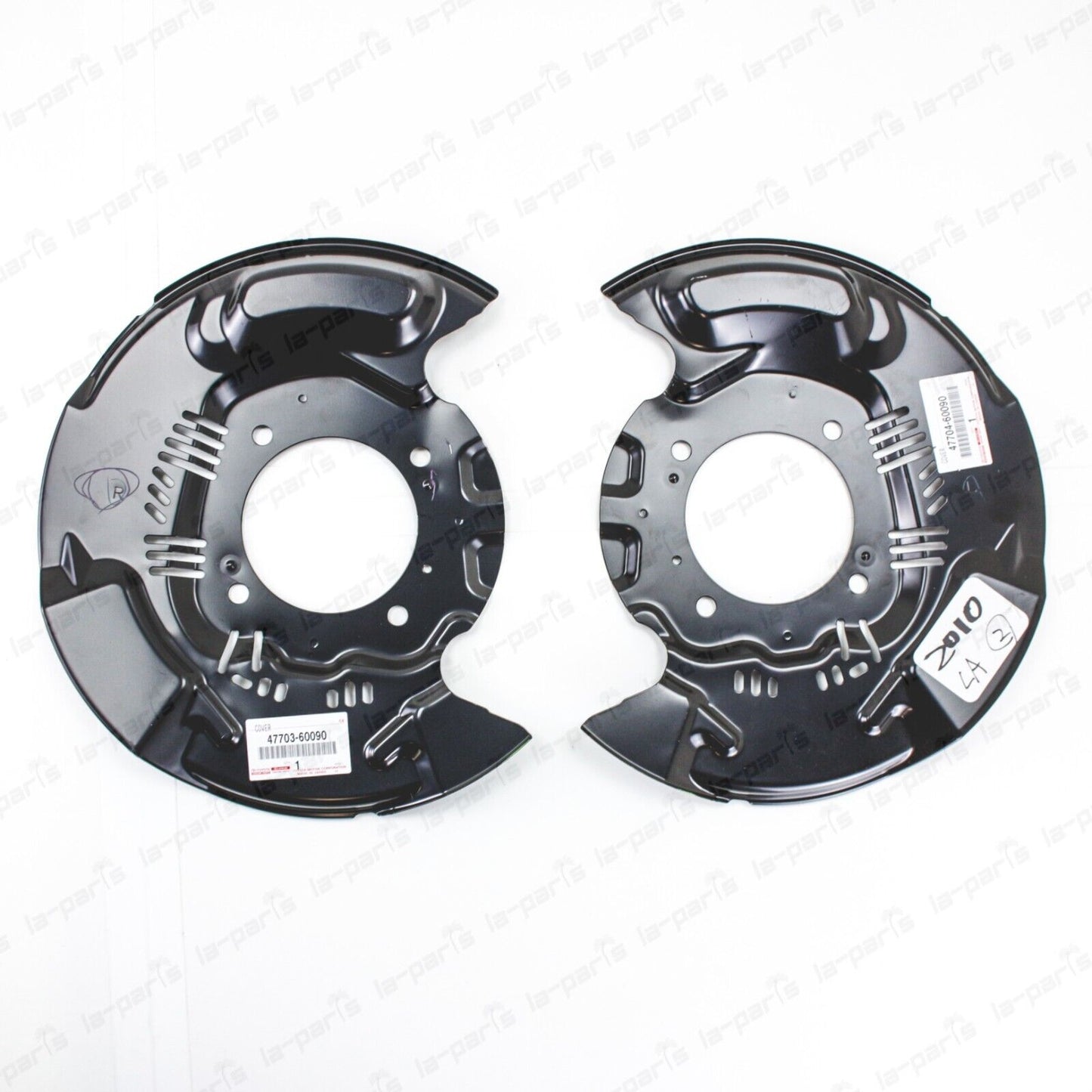 Genuine Toyota 08-21 Land Cruiser Lexus LX570 Front Disc Brake Dust Cover Pair