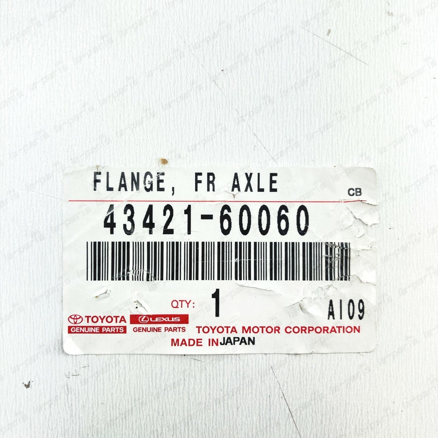 GENUINE TOYOTA 1998-2007 LAND CRUISER LEXUS LX470 FRONT AXLE FLANGE 43421-60060