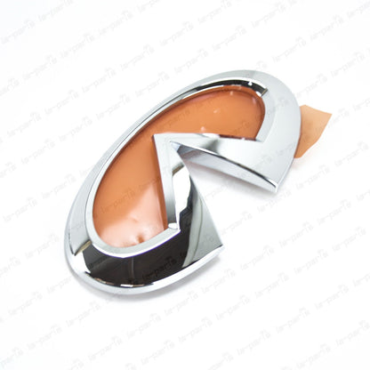New Genuine Infiniti 2018-2022 Q50 Front Grille Emblem With Bracket Base SET