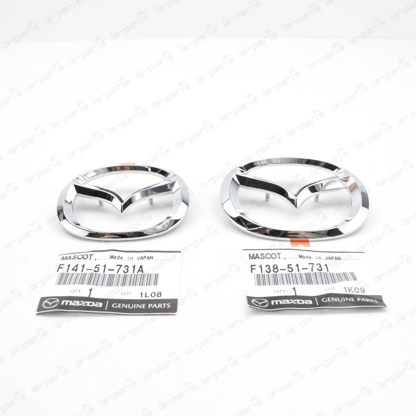 NEW GENUINE MAZDA RX-7 FD3S FRONT & REAR BADGE EMBLEM SET JDM SPIRIT R