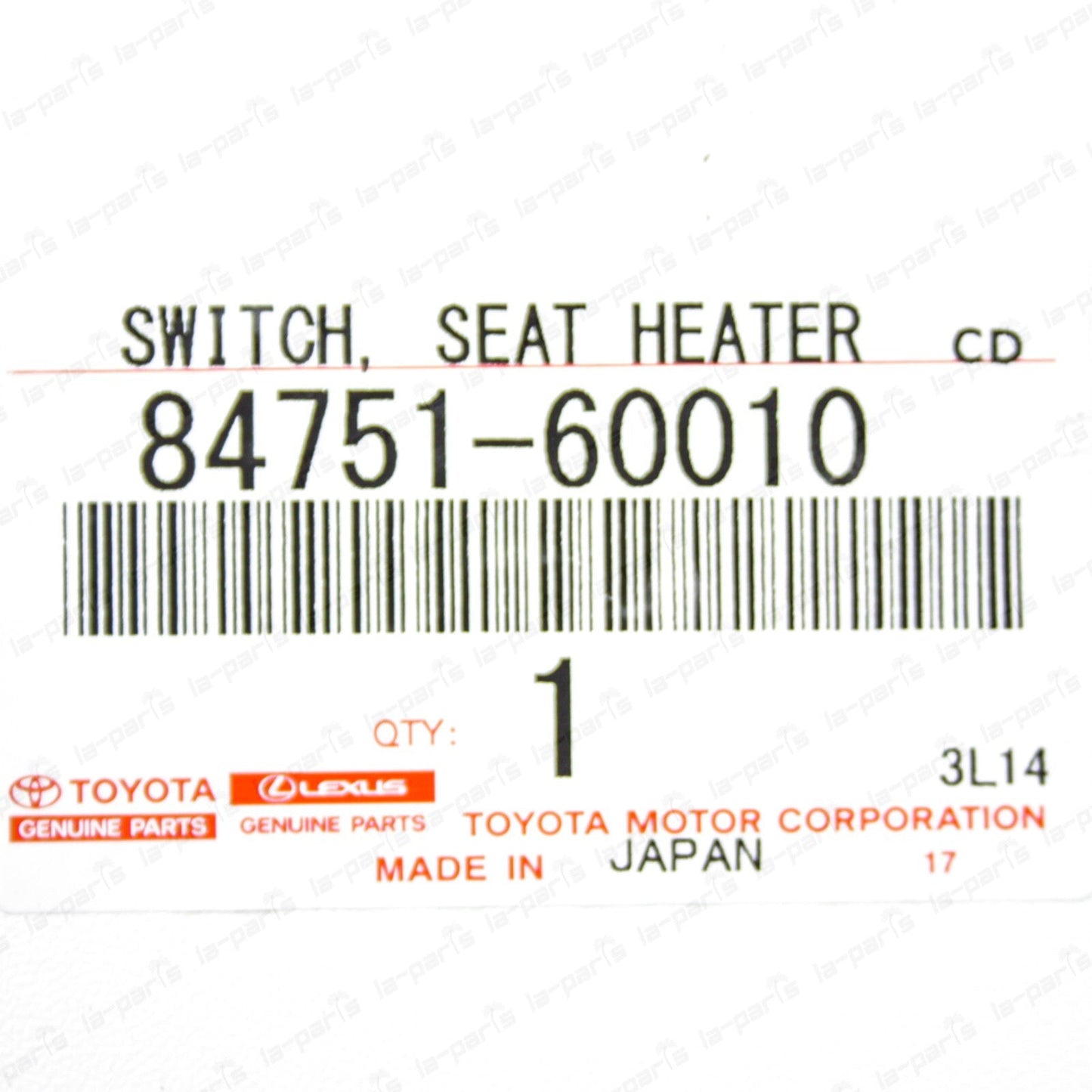 New Genuine OEM Toyota Land Cruiser FJ80 FZJ80 HDJ80 Seat Heater Switch LH & RH