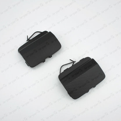 GENUINE TOYOTA SCION 13-16 FR-S 86 LEFT & RIGHT REAR BUMPER TOW EYE CAP SET OF 2