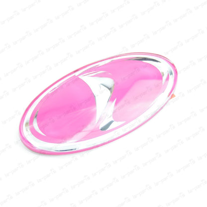 NEW GENUINE SUBARU IMPREZA WRX STI PINK "I" FRONT GRILL EMBLEM 4" X 2" BADGE