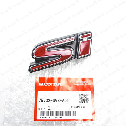 New Genuine OEM 06-08 Honda Civic Si Front Grille Emblem Badge 75732-SVB-A01