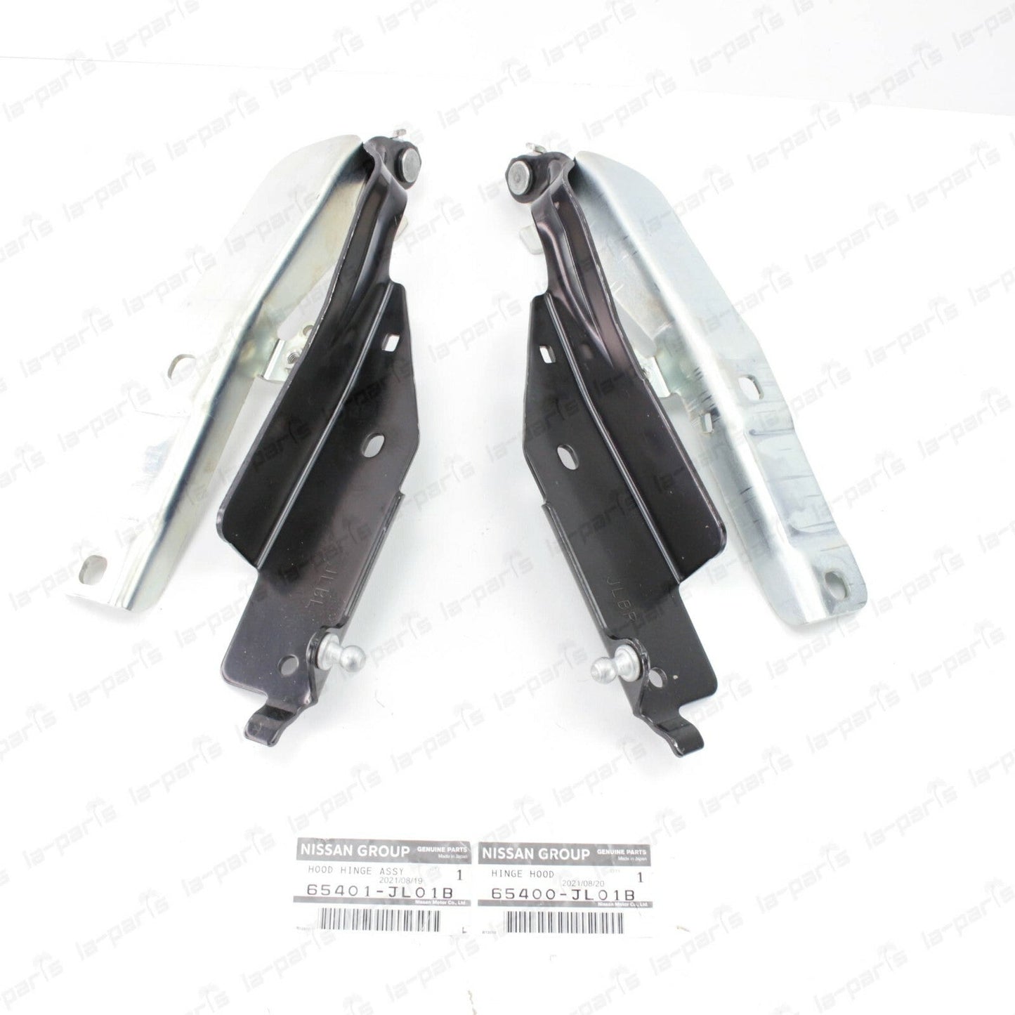 NEW GENUINE NISSAN INFINITI Q60 G37 COUPE HOOD HINGE LEFT + RIGHT  SET OF 2