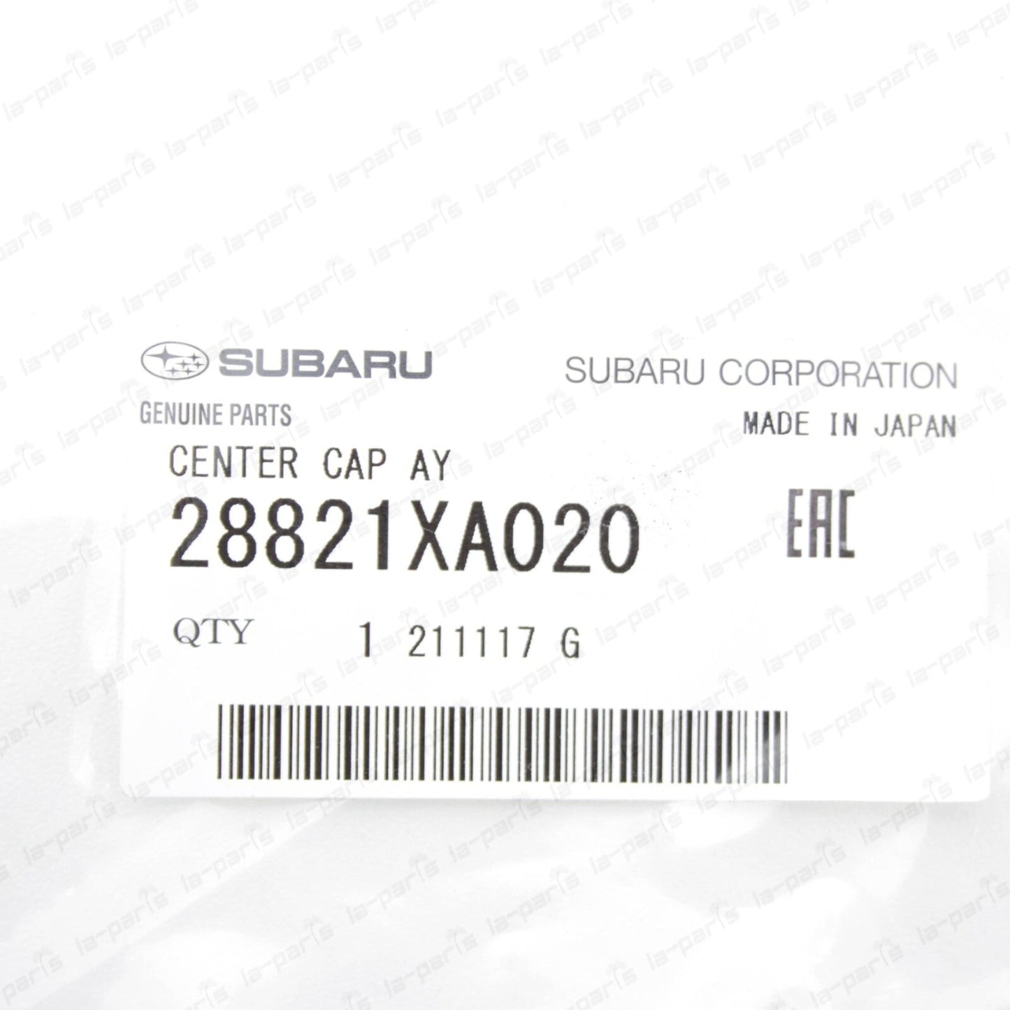 NEW GENUINE SUBARU 2006-2014 TRIBECA SILVER WHEEL HUB COVER CENTER CAP