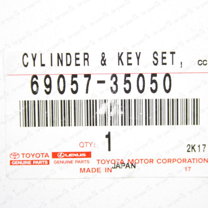 New Genuine Toyota 89-95 4Runner Pickup Ignition Switch Lock Cylinder & Key Set