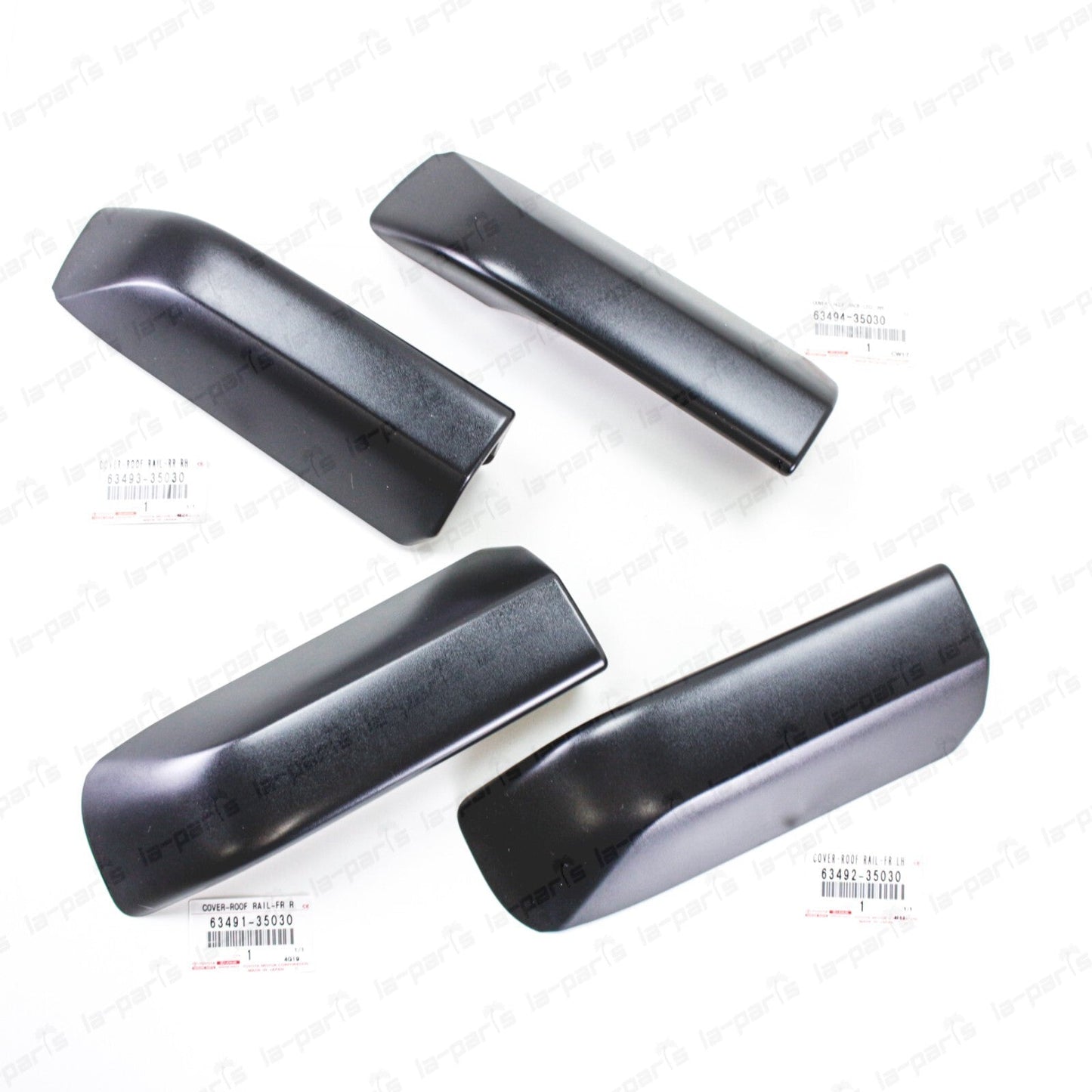 New Genuine Toyota 10-23 4Runner Front Rear Right Left Roof Rack Covers SET OF 4