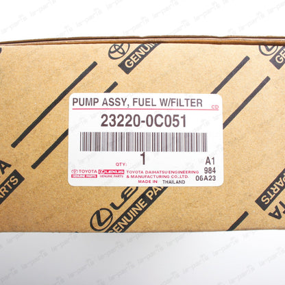 New Genuine OEM Toyota Hilux Fortuner Fuel Pump 23220-0C051
