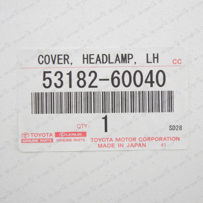 NEW GENUINE TOYOTA 15-21 LAND CRUISER 200 CHROME HEADLAMP COVER LEFT 53182-60040