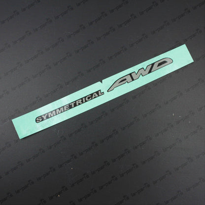 New Genuine Subaru 05-09 Impreza Symmetrical AWD Rear Window Label 91572FE040