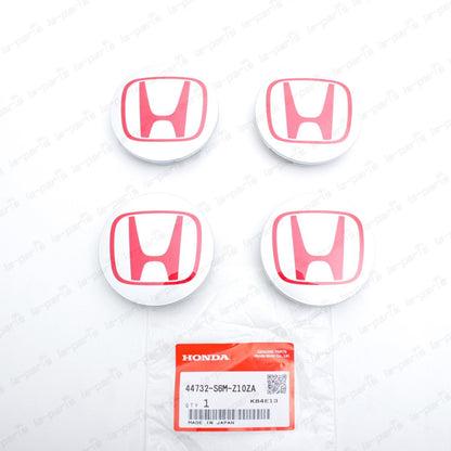 New Genuine JDM OEM Honda Integra Type R Civic SILVER Wheel Center Cap SET of 4