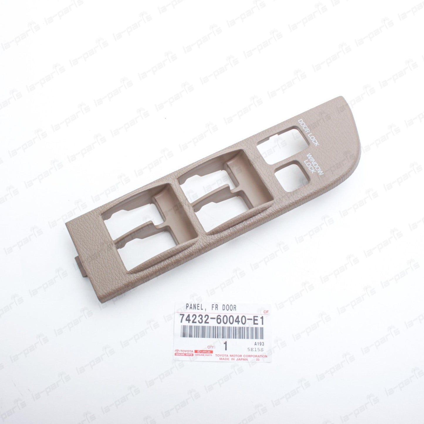 New Genuine Toyota Land Cruiser FZJ76 Driver Door Switch Panel 74232-60040-E1