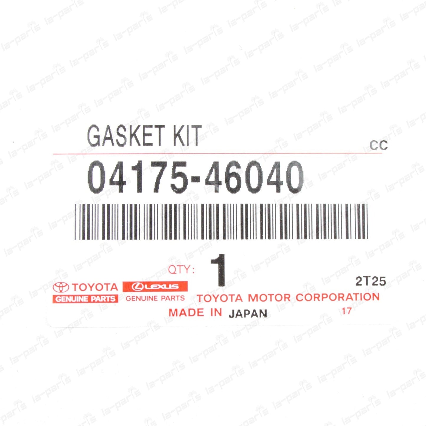 New Genuine Toyota Supra Mark 2 VVTi 1JZ-GTE Turbocharger Gasket Kit 04175-46040