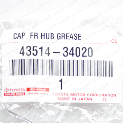 New Genuine Toyota Sequoia Tundra Land Cruiser LX570 Front Axle Hub Grease Cap