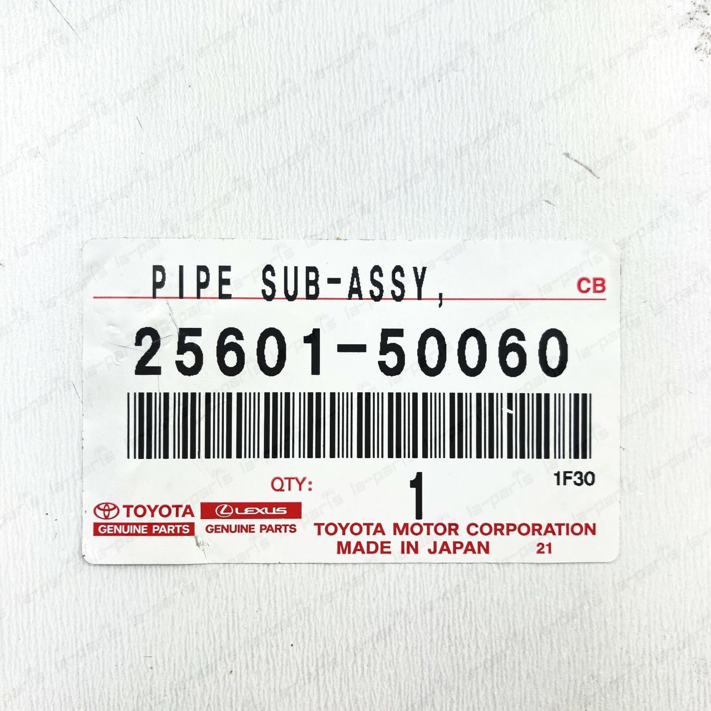 NEW GENUINE TOYOTA LEXUS 95-00 LS400 EGR PIPE 25601-50060