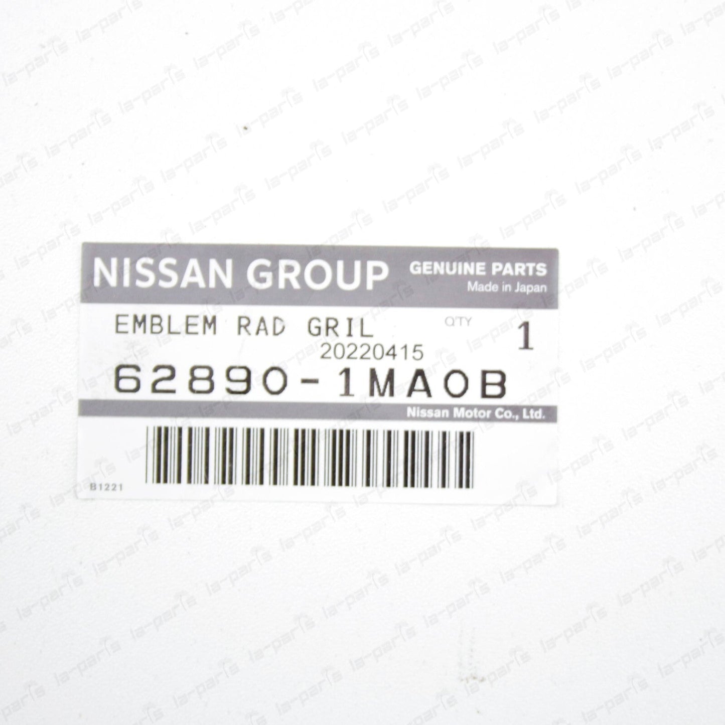 NEW GENUINE 2011-2014 INFINITI M37 M56 Q70 FRONT GRILLE EMBLEM 62890-1MA0B