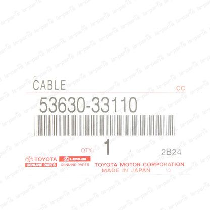 New Genuine Toyota 02-06 Camry Hood Lock Release Cable 53630-33110