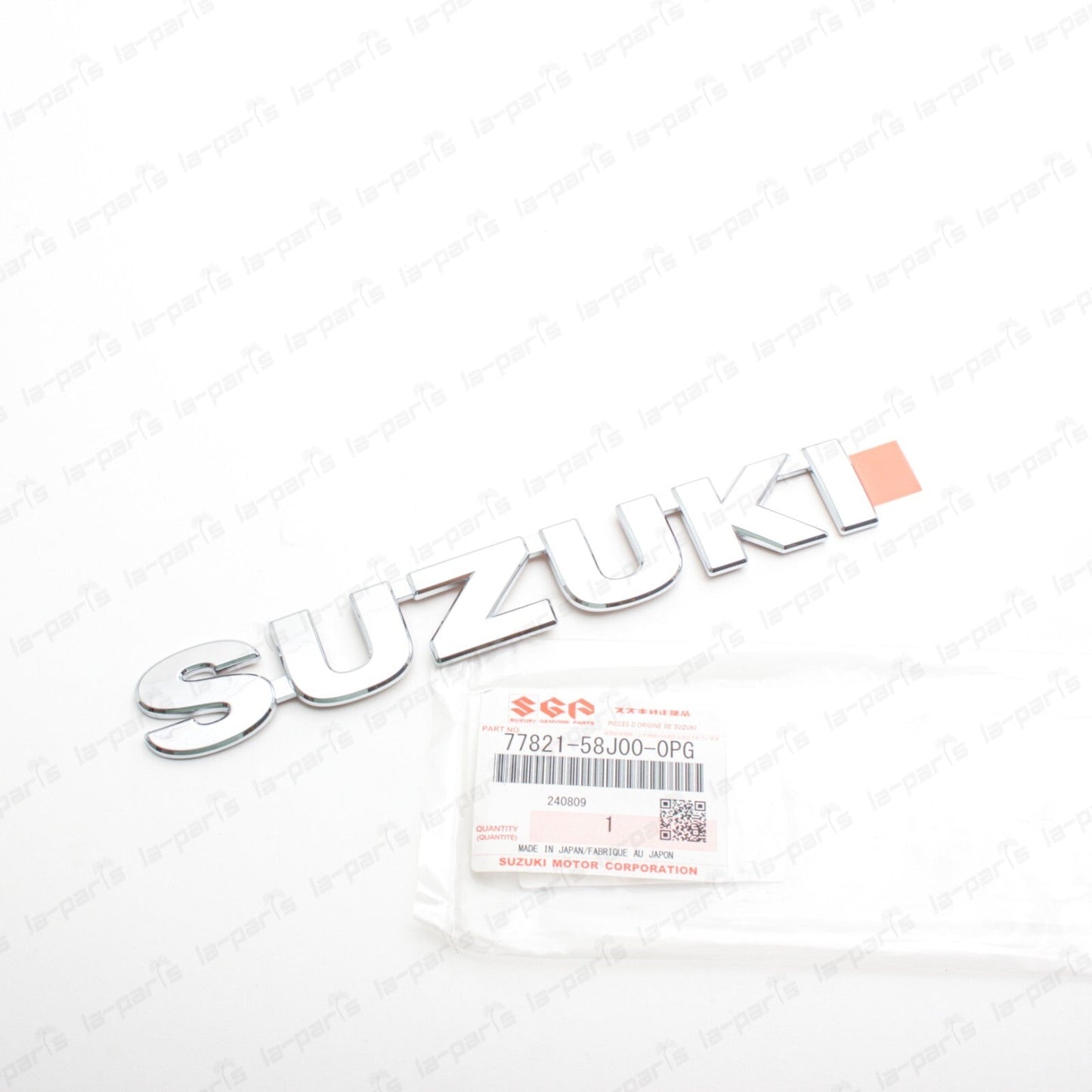 New Genuine OEM Suzuki 06-13 Grand Vitara Nameplate Emblem 77821-58J00-0PG