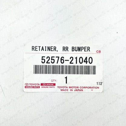 GENUINE TOYOTA 2011-2016 SCION TC BUMPER RETAINER DRIVER SIDE REAR 52576-21040